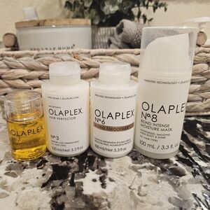 OLAPLEX Hair care Set - White and Gold